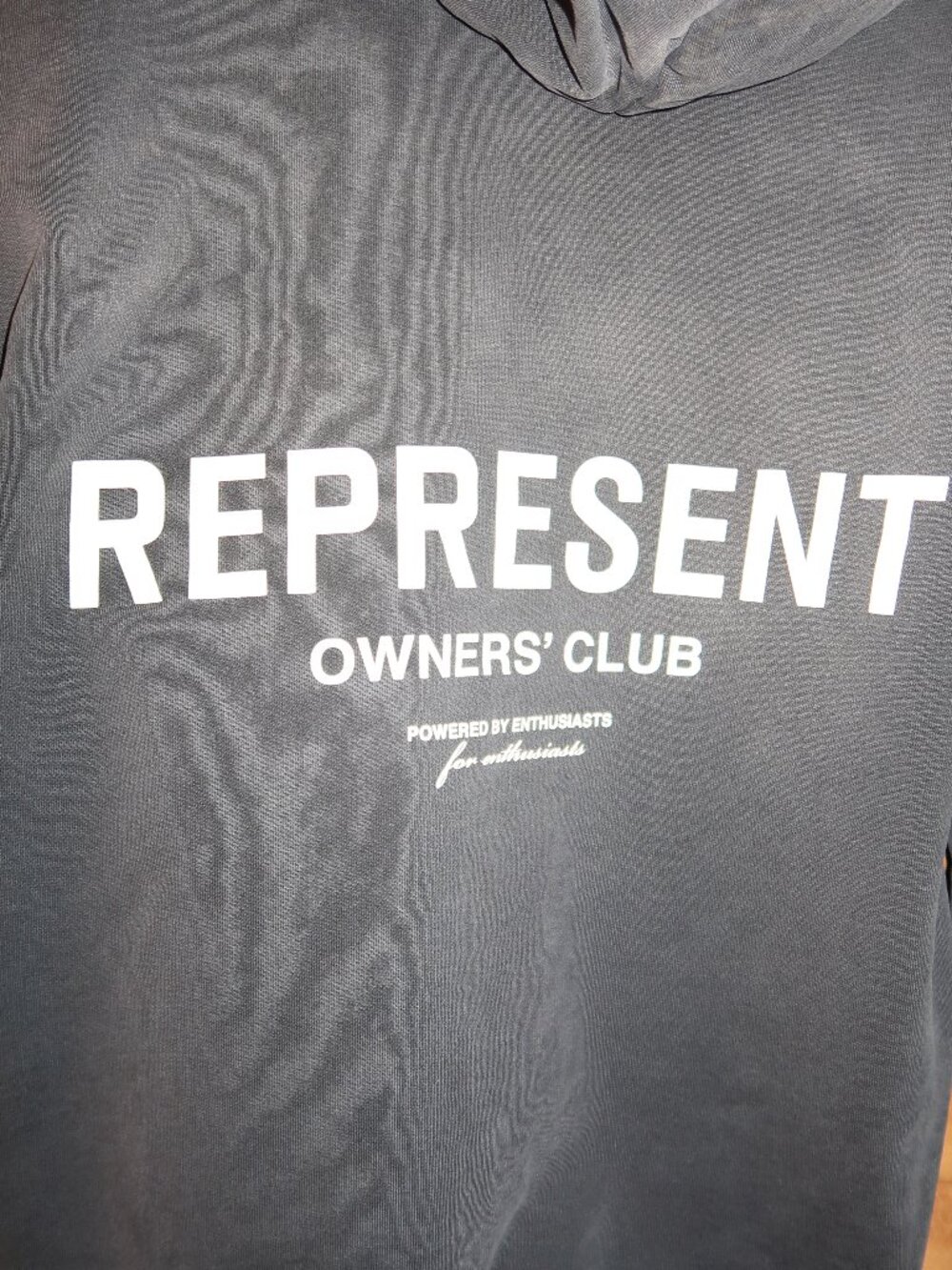Represent Washed Black Hoodie XXS - Picture 6 of 6